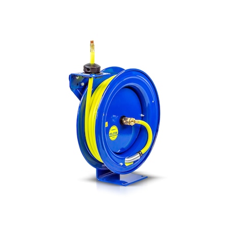 Coxreels EZ-P-LP-325-HV Safety Series Spring Rewind Hi-Vis Hose Reel EZ-P-LP-325-HV